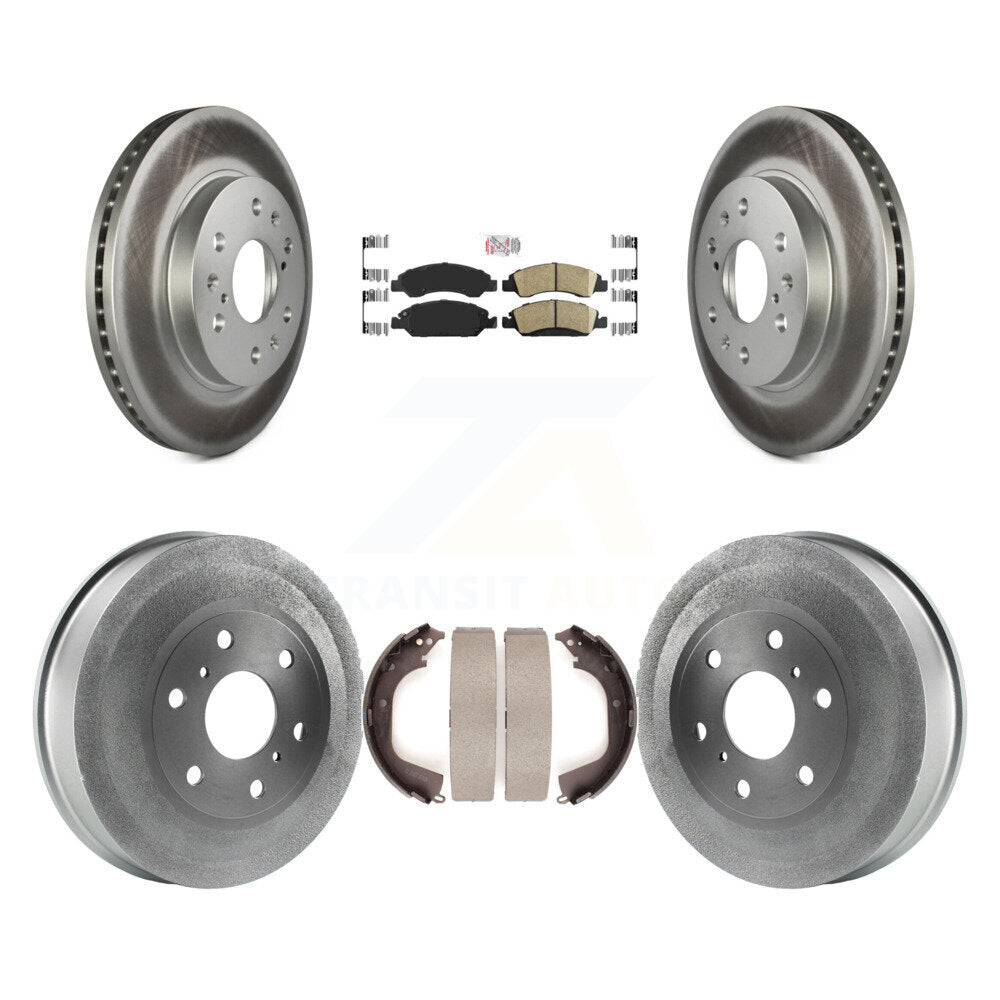 Kit de tambour avec revêtement en céramique, Rotor de frein avant et arrière, pour GMC Sierra 1500 Chevrole