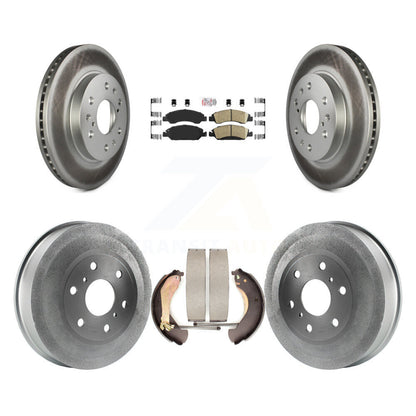 Kit de tambour avec revêtement en céramique, Rotors de frein avant et arrière, pour Chevrolet Silverado 150