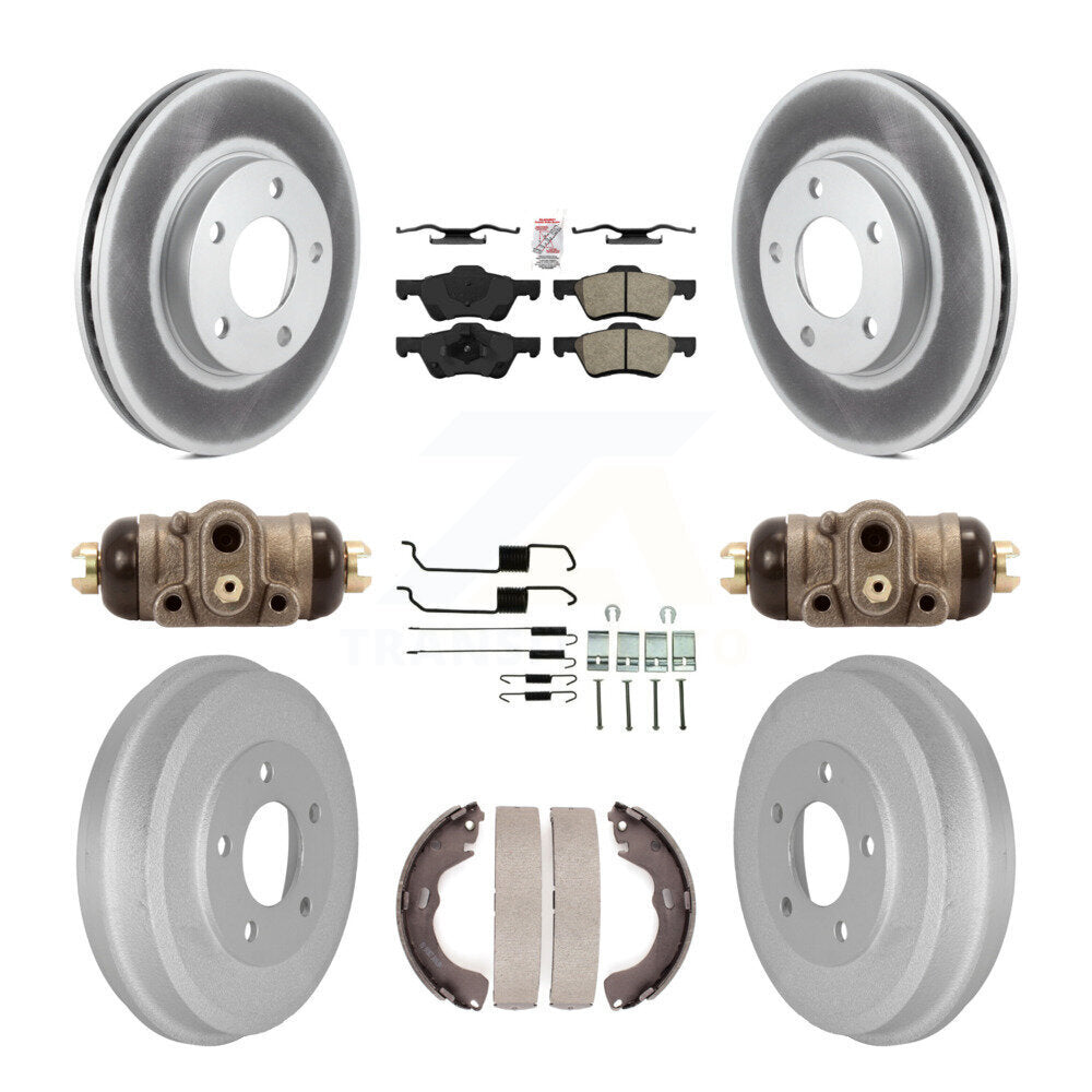Kit de tambour à revêtement semi-métallique pour Rotor de frein avant et arrière (9 pièces) pour Mercury Marine