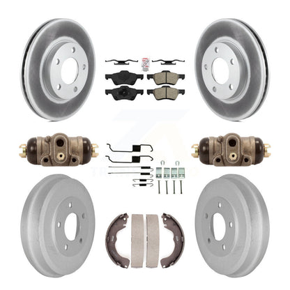 Kit de tambour à revêtement semi-métallique pour Rotor de frein avant et arrière (9 pièces) pour Mercury Marine
