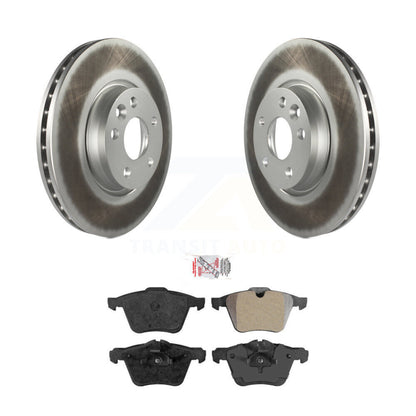 Kit de disques de frein à disque avec revêtement avant et plaquettes semi-métalliques pour Volvo V70