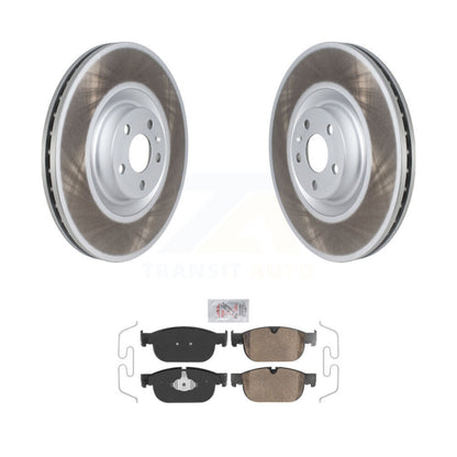 Kit de rotors de frein à disque à revêtement avant et de plaquettes en céramique pour Volvo XC90 KGA-104635
