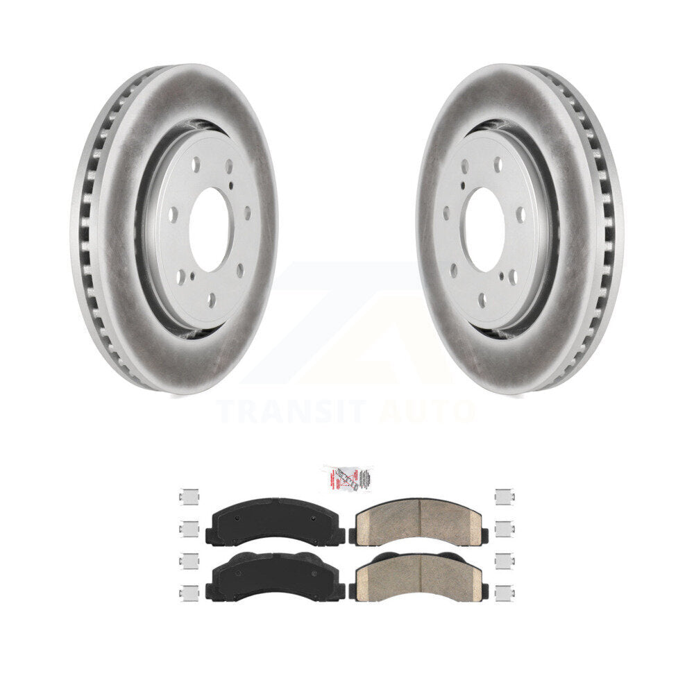Kit de plaquettes de frein en céramique avec revêtement avant, pour Ford F-150 10-14, avec roue à 7 écrous