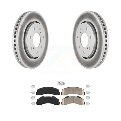 Kit de plaquettes de frein en céramique avec revêtement avant, pour Ford F-150 10-14, avec roue à 7 écrous