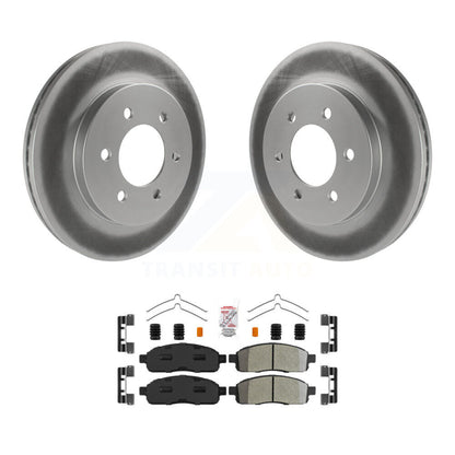 Kit de plaquettes de frein semi-métalliques pour rotors de frein avant, pour Ford F-150 Lincoln Mark LT 4W