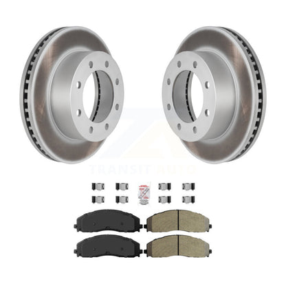 Kit de plaquettes de frein semi-métalliques pour rotors de frein avant pour Ford F-250 Super Duty 4W 2013