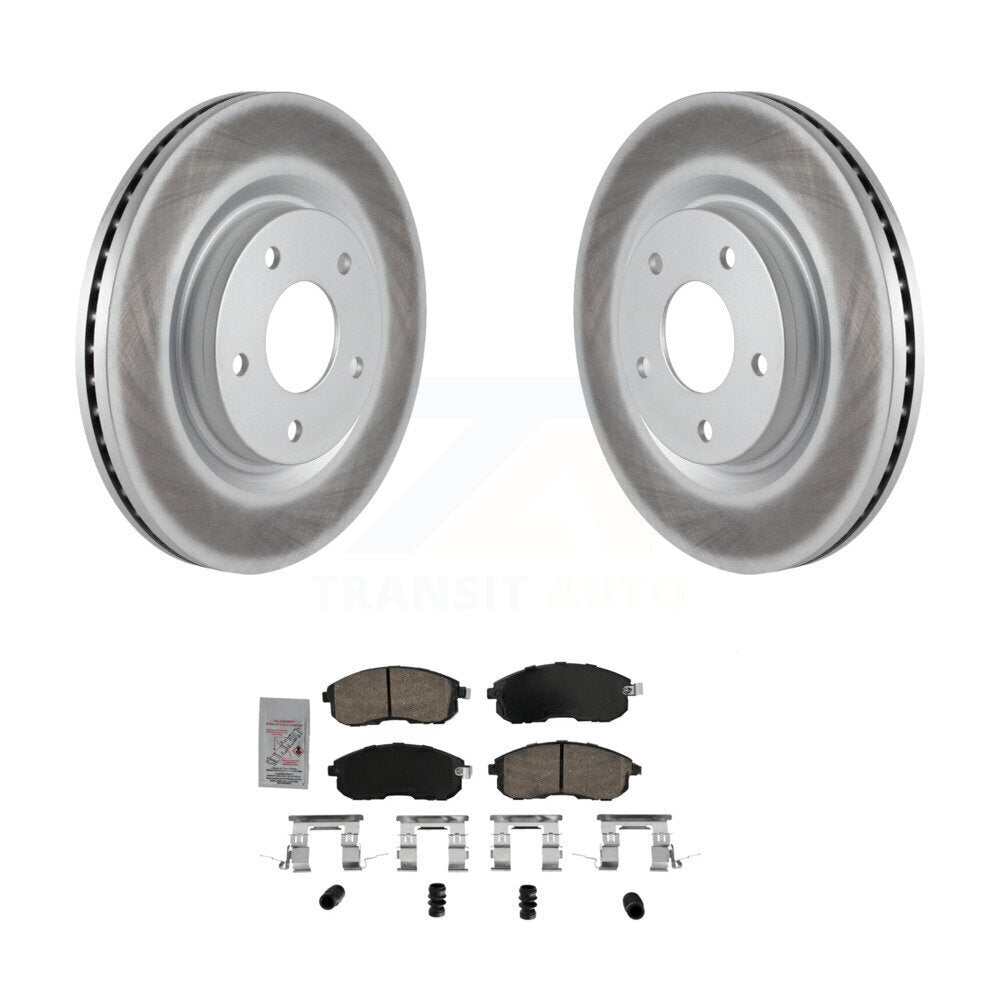 Kit de plaquettes en céramique pour rotors de frein avant, pour Nissan Sentra Turbocharge 2017 – 2019