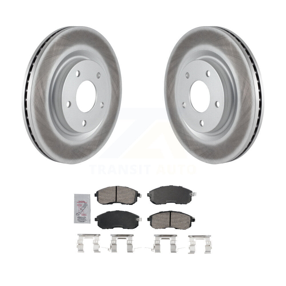 Kit de plaquettes en céramique pour rotors de frein avant, pour Nissan Sentra Turbocharge 2017 – 2019