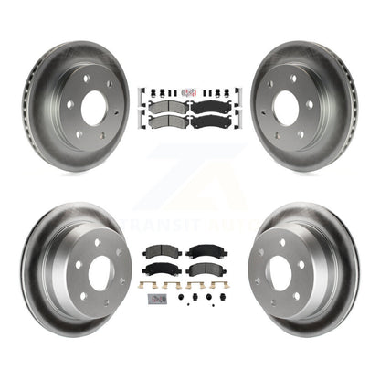 Kit de Rotor de frein avec revêtement de plaquettes semi-métalliques avant et arrière, pour Chevrolet Avalanche 150
