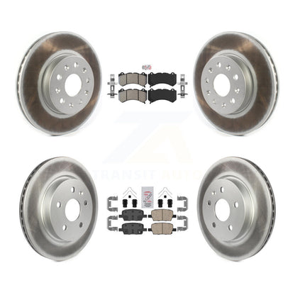 Kit de Rotor de frein avec revêtement de plaquettes en céramique, semi-métallique avant et arrière, pour Chevrolet Camar