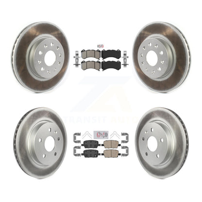 Kit de Rotor de frein avec revêtement de plaquettes en céramique, semi-métallique avant et arrière, pour Chevrolet Camar