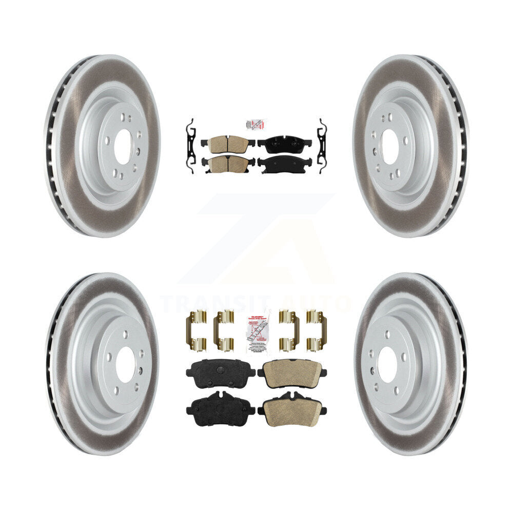 Kit de Rotor de frein à manteau de plaquettes en céramique avant et arrière, pour Mercedes-Benz GL350 GLS450 GL45