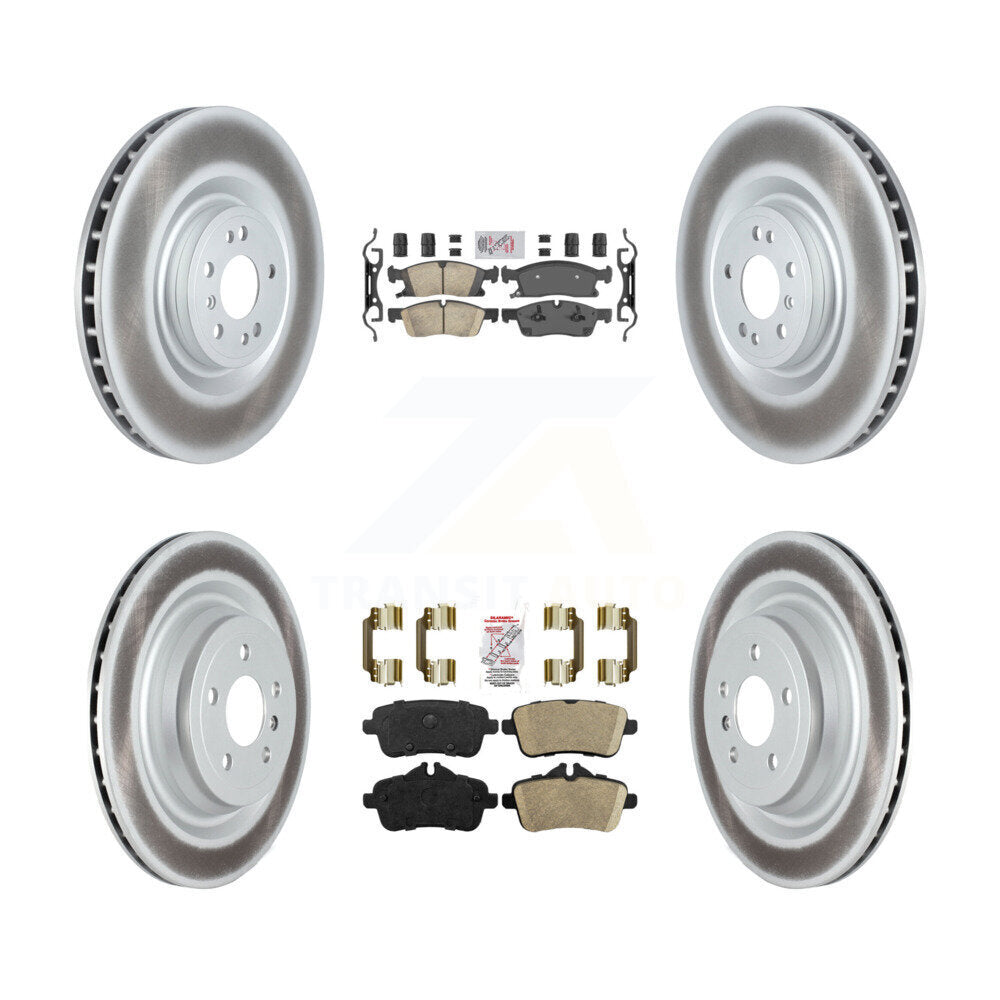 Kit de Rotor de frein à manteau de plaquettes en céramique avant et arrière, pour Mercedes-Benz GL350 GLS450 GL45