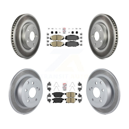 Kit de rotors de frein à disque avant et arrière en céramique, pour Toyota Matrix XR 2010