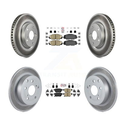 Kit de rotors de frein à disque avant et arrière en céramique, pour Toyota Matrix XR 2010