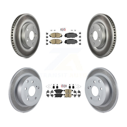 Kit de rotors de frein à disque avant et arrière en céramique, pour Toyota Matrix XR 2010