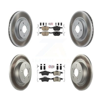 Kit de plaquettes en céramique avant et arrière et Rotor de frein à disque revêtu, pour Volvo S40 C30 V50 C7
