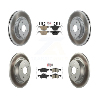 Kit de plaquettes en céramique avant et arrière et Rotor de frein à disque revêtu, pour Volvo S40 C30 V50 C7