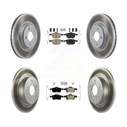 Kit de rotors de frein à revêtement semi-métallique en céramique avant et arrière, pour Volvo S40 C30 V5