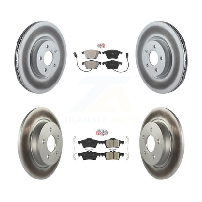 Kit de rotors de frein à revêtement en céramique, semi-métallique avant et arrière, pour Volvo S40 V50 C7