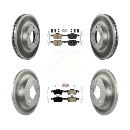 Kit de Rotor de frein à disque, revêtement de protection semi-métallique avant et arrière en céramique pour Mazda 3 Spor