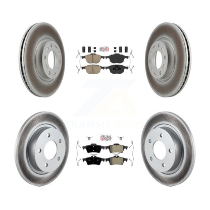 Kit de Rotor de frein à disque, revêtement de protection semi-métallique avant et arrière en céramique pour Mazda 3 Spor