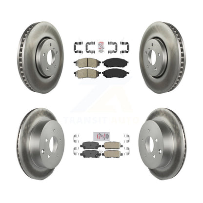 Kit de Rotor de frein à revêtement en céramique, semi-métallique avant et arrière, pour INFINITI FX35 FX3