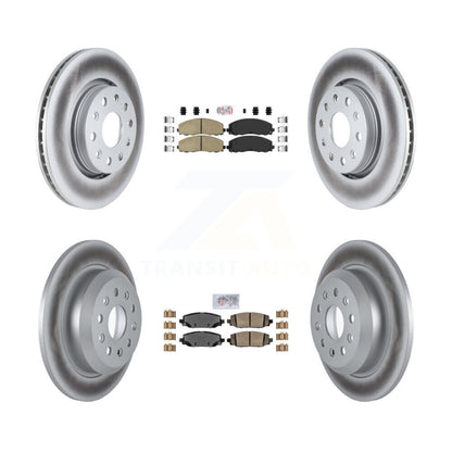 Kit de rotors de frein à revêtement en céramique avant et arrière, pour Jeep Wrangler Rubico 2018 – 2020