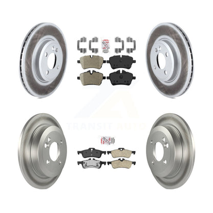 Kit de Rotor de frein à disque enduit de plaquettes en céramique avant semi-métalliques arrière pour Mini Coope