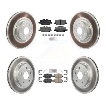 Kit de Rotor de frein à revêtement de plaquettes en céramique avant et arrière, pour Chevrolet Camaro LT 22 avec 2.0