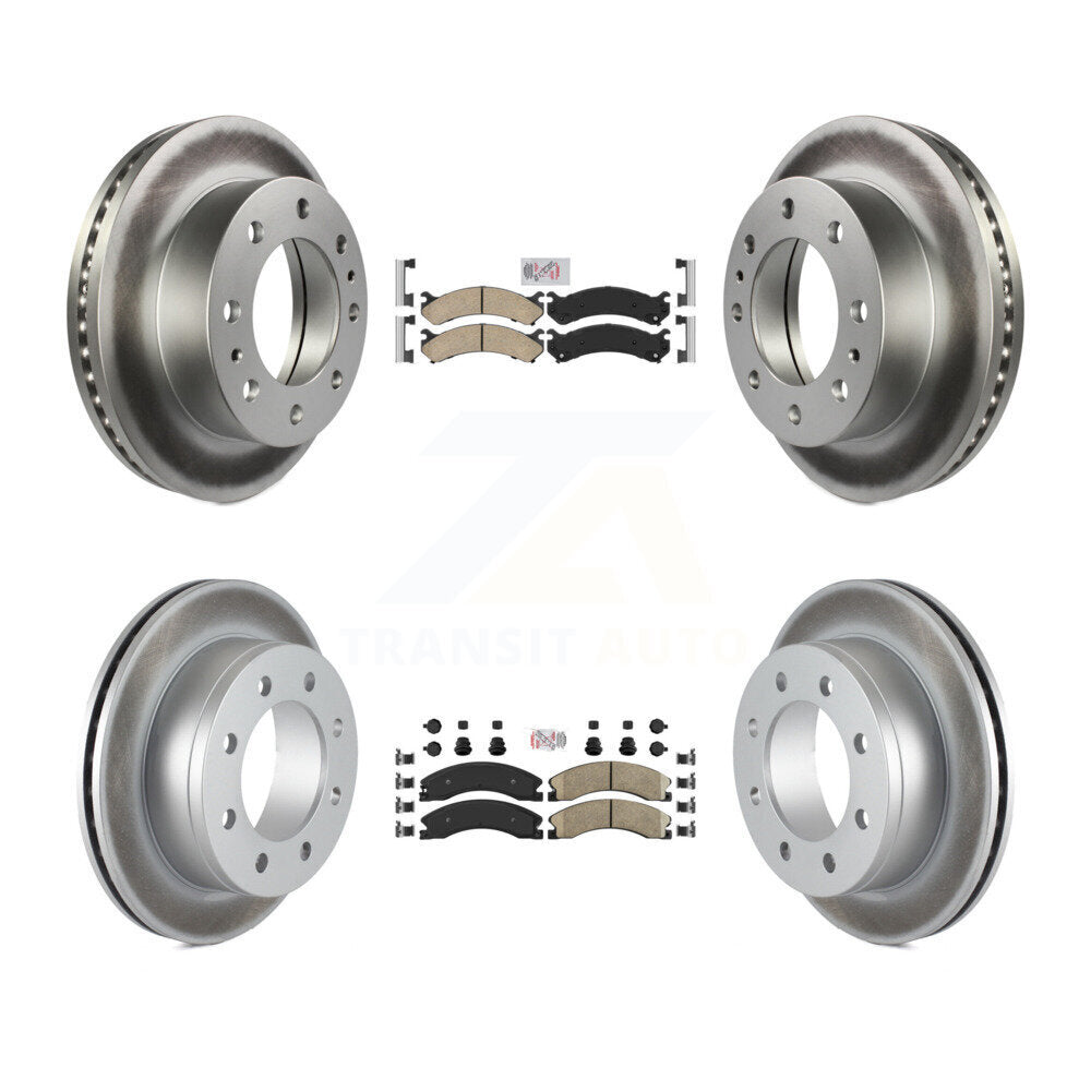 Kit de rotors de frein à disque avant et arrière en céramique, pour Chevrolet Express 450