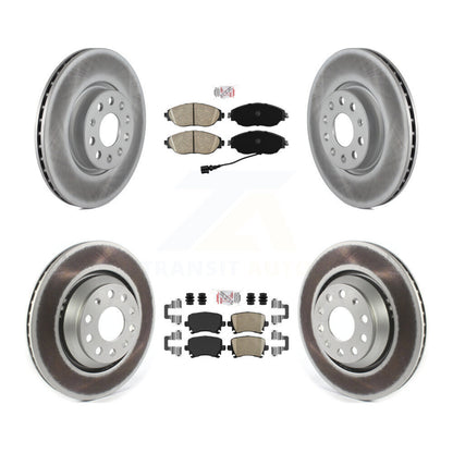 Kit de rotors de frein à disque avant et arrière en céramique, pour Volkswagen CC 3.6 2012