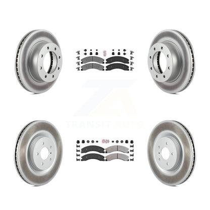 Kit de rotors de frein à disque, revêtement de protection semi-métallique avant et arrière, pour Nissan NV2500 NV350