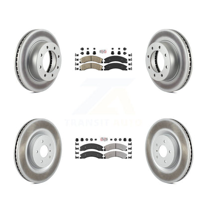 Kit de Rotor de frein à disque, revêtement de protection semi-métallique avant et arrière en céramique pour Nissan NV250