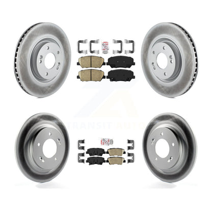 Kit de Rotor de frein à disque recouvert de tampons en céramique avant et arrière, pour Kia Optima 2013 2.0 – 2015