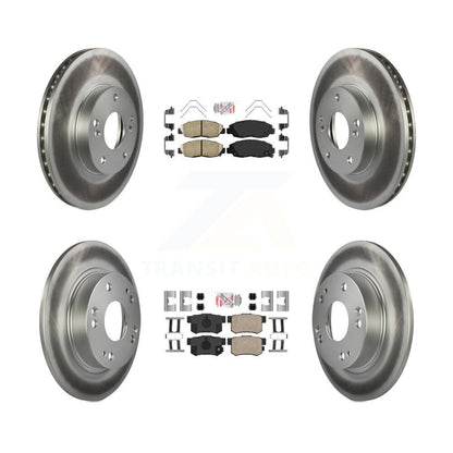 Kit de disques de frein avant et arrière avec revêtement en céramique, pour Honda Civic Tourin 2014 – 2015