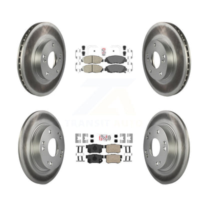 Kit de disques de frein avant et arrière avec revêtement en céramique, pour Honda Civic Tourin 2014 – 2015