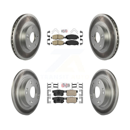 Kit de disques de frein avant et arrière avec revêtement en céramique, pour Honda Civic Tourin 2014 – 2015