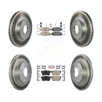 Kit de disques de frein avant et arrière avec revêtement en céramique, pour Honda Civic Tourin 2014 – 2015