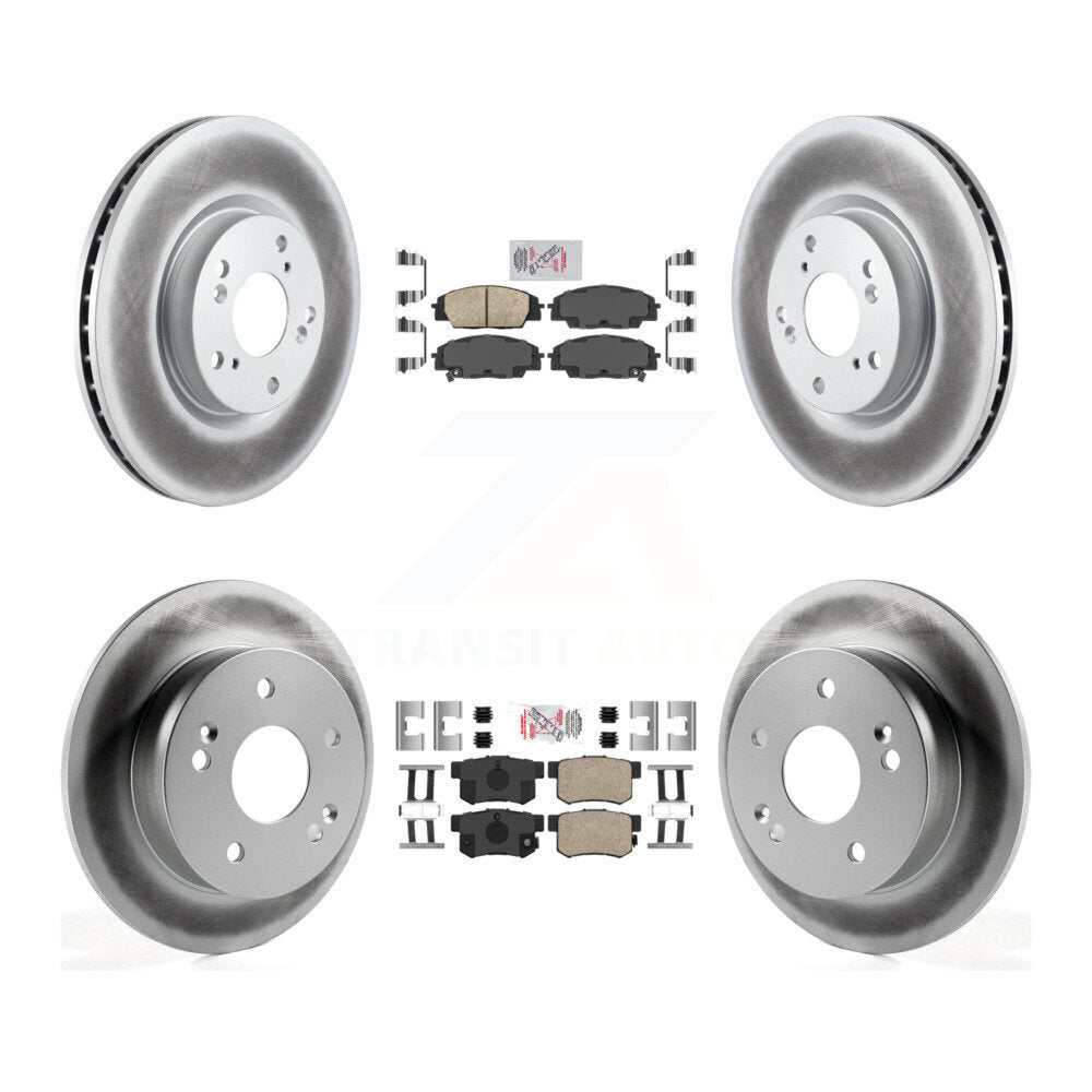 Kit de rotors de frein à disque avec revêtement en céramique avant et arrière, pour Acura RSX Type 2002 – 2006