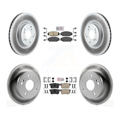 Kit de rotors de frein à disque avec revêtement en céramique avant et arrière, pour Acura RSX Type 2002 – 2006