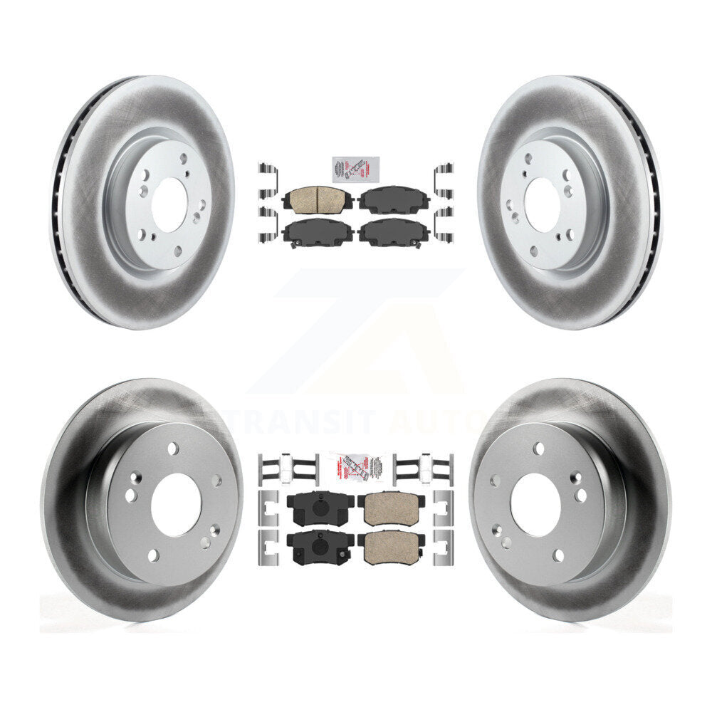 Kit de rotors de frein à disque avec revêtement en céramique avant et arrière, pour Acura RSX Type 2002 – 2006
