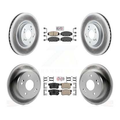 Kit de rotors de frein à disque avec revêtement en céramique avant et arrière, pour Acura RSX Type 2002 – 2006