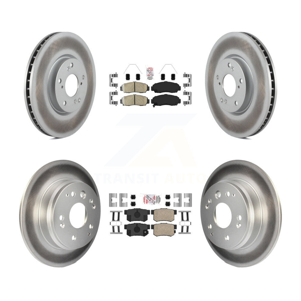 Kit de rotors de frein à revêtement en céramique, pour Acura TL, transmission automatique, avant et arrière