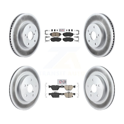Kit de rotors de frein à disque avant et arrière en céramique, pour Subaru Legacy 2015 2.5