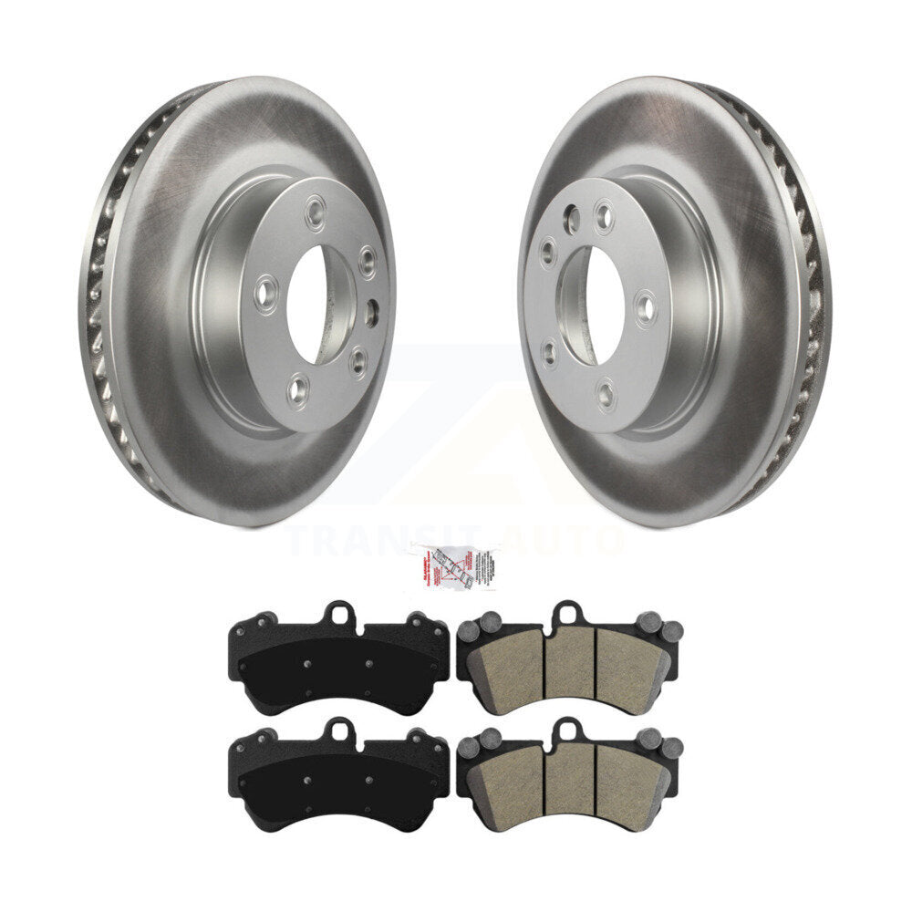 Kit de plaquettes semi-métalliques de Rotor de frein à disque, manteau avant pour Porsche Cayenne volkswagen