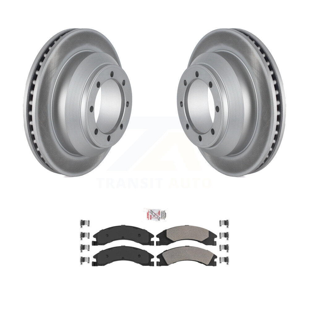 Kit de plaquettes de frein semi-métalliques pour rotors de frein arrière, pour Ford E-350 Super Duty Econolin