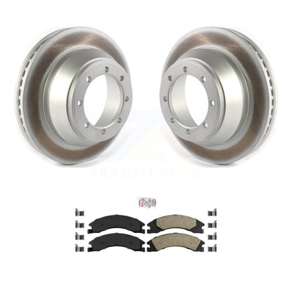 Kit de plaquettes de frein en céramique pour rotors de frein arrière, pour moteur DIESEL Super Duty Ford E-450