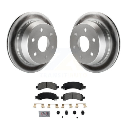 Kit de plaquettes de frein semi-métalliques avec revêtement arrière pour Chevrolet Avalanche 150 2002