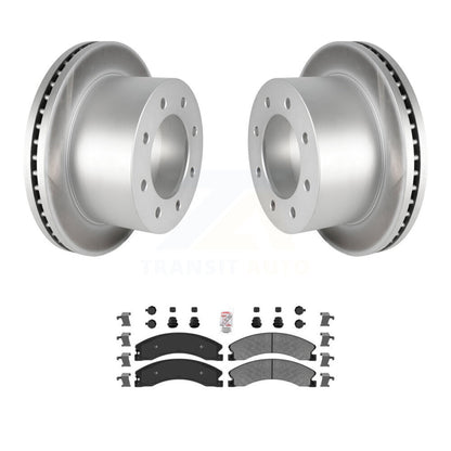 Kit de rotor de frein arrière et de plaquettes semi-métalliques pour GMC Sierra 3500 HD Chevrole